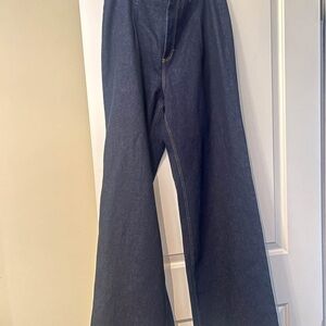 High Rise Dark Blue Women's Jeans